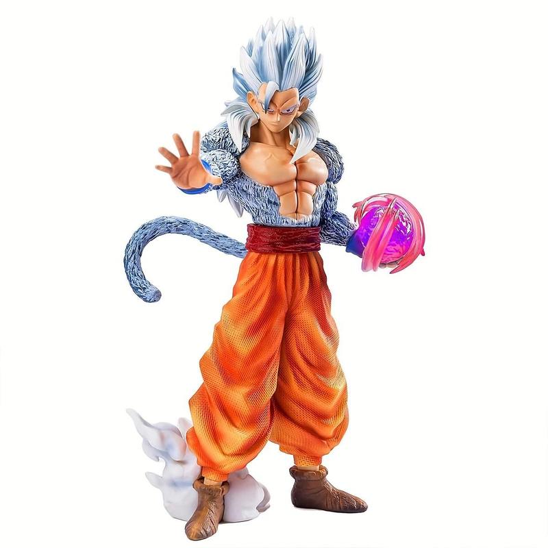 Figura De Ação Super Saiyan 4 Gohan 28cm Dragon Ball Z SSJ4 Em PVC